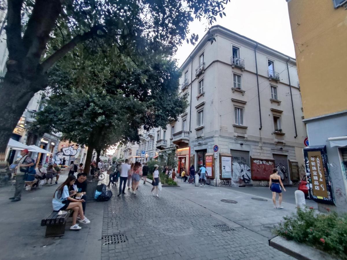 Isola Di Chinatown Bilocale Storico Nel Cuore Di Milano, Comfort E Stile Autentico Con 3 Letti Extra Large ภายนอก รูปภาพ